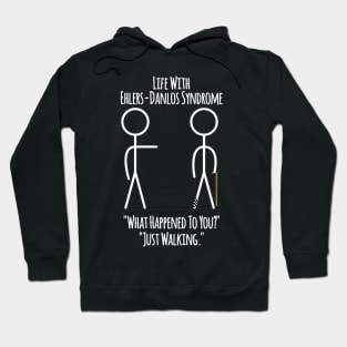 Life With Ehlers-Danlos Syndrome - Just Walking Hoodie